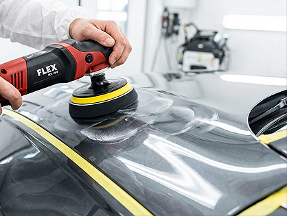 Anschleifen der Oberfl&auml;che